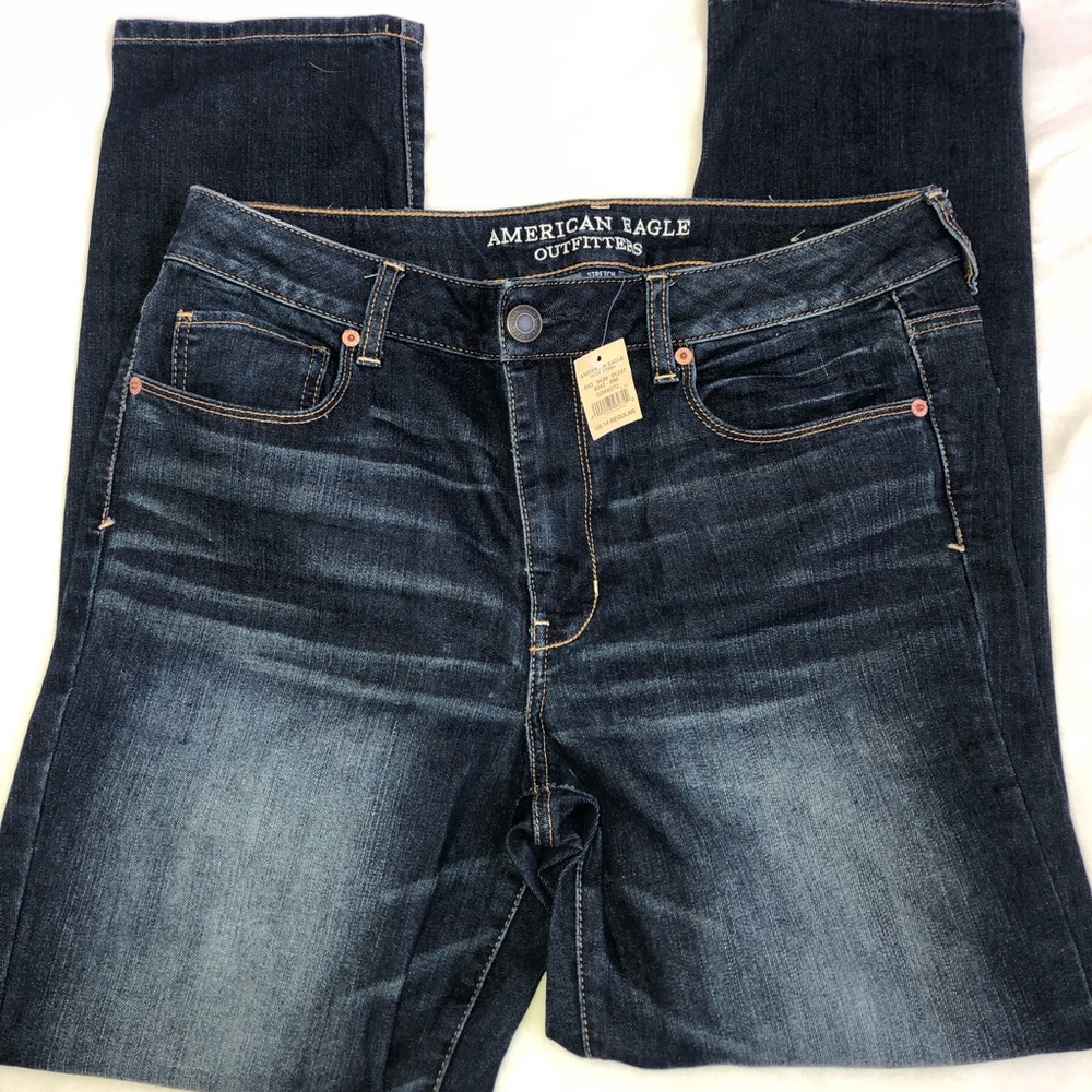 High Rise Skinny Jeans (size 14)